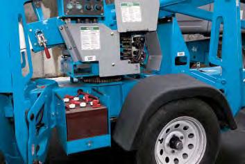 Trailer-Mounted Z-Boom Lifts TZ-34/20 Easy-to-Use Controls Both ground and platform controls feature an easy-touse pictograph system making it quick and easy