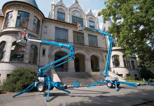 Reach and Performance for Every Job Get the reach and reliable performance you need to get the job done from the ever-growing line of Genie articulating and telescopic boom lifts.