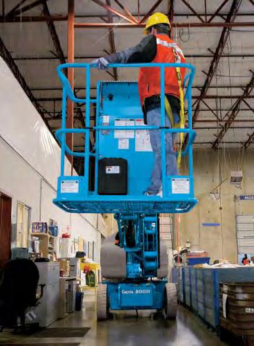 Narrow Access Solutions Drive through standard doorways, work close to buildings or around obstacles, and access overhead work from aisles and other congested areas.