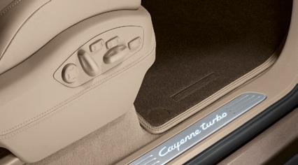 Option Cayenne Cayenne Diesel Cayenne S Cayenne S Hybrid Cayenne GTS Cayenne Turbo I no. Page Interior: leather, wood 1).