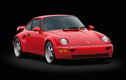 5 911 Turbo Flatnose A standout feature of the Type 964 series, the 911 Turbo Coupé was available in Flatnose design.