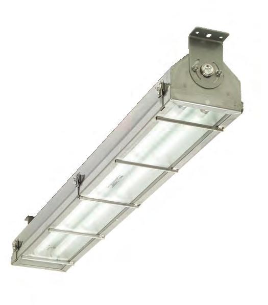 RSS SERIES Stainless Steel Fluorescent Lighting for Hazardous Locations Each fixture is individually tested for functional and dielectrical strength at the factory to ensure quality and reliability.