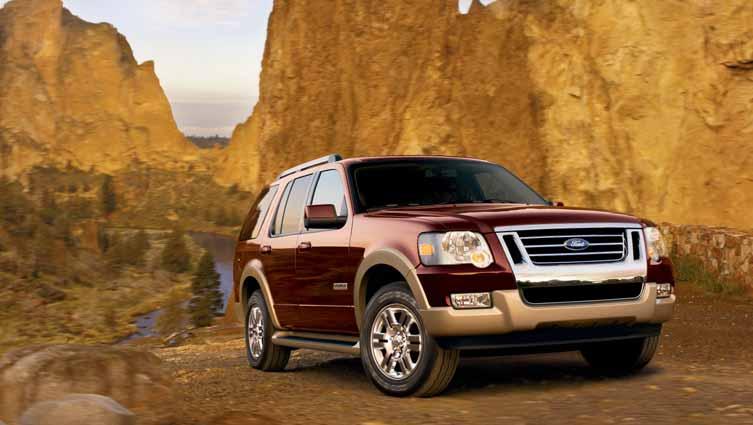 Empower yourself to reach spectacular destinations. Ford Explorer 4x4 has what it takes to transport you to truly extraordinary places.