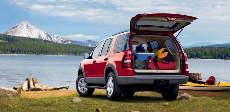Go wherever you want and take whatever you need. Built to handle just about anything you can dream up, the new 2006 Explorer is ready for your next adventure.