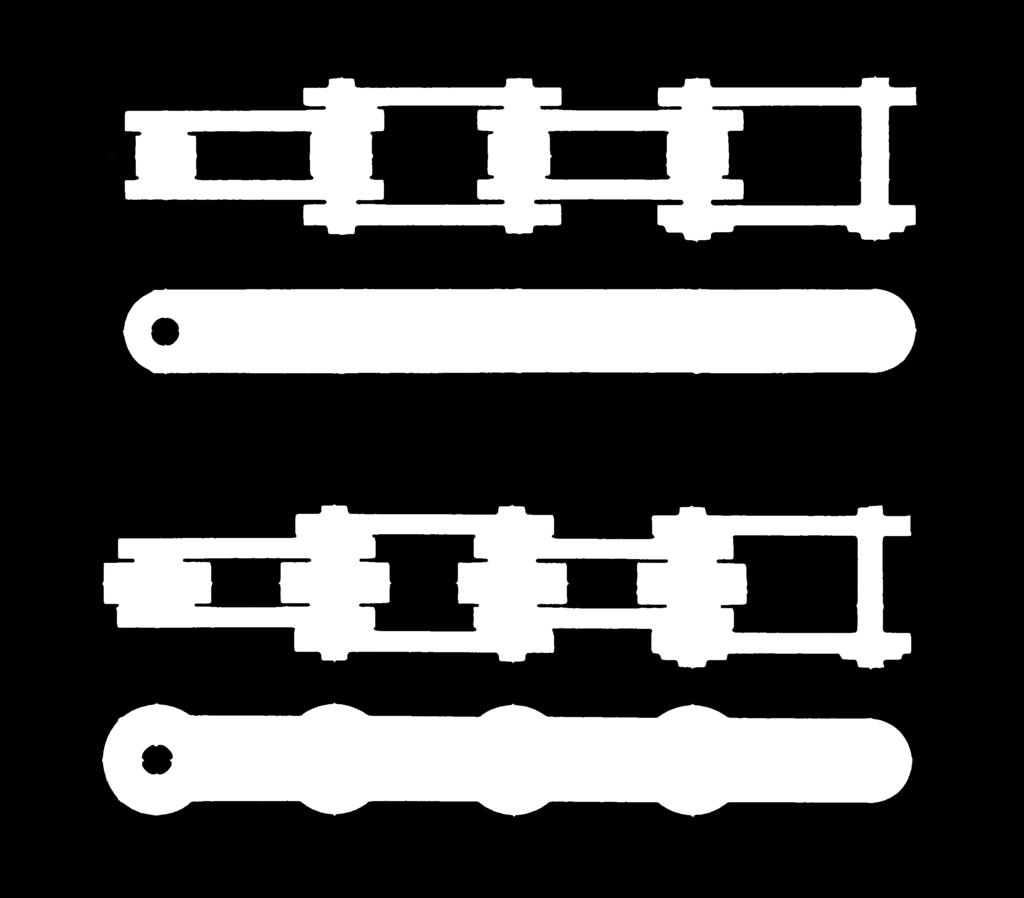 . BS/DIN ROLLER CHAIN Chain No. Note: ISO Pitch Roller Width Pin Link Plate Average Bearing Approx.
