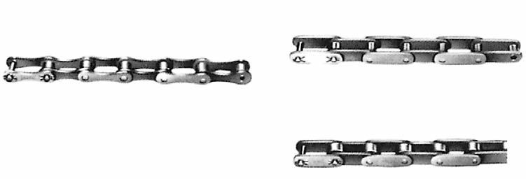 75.78.56.827,56.26.82 Flat shape link plate Stainless steel roller chains with over.