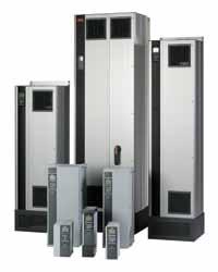 VLT AQUA Drive VLT AQUA Drives are available in numerous enclosure frame sizes illustrated at right and in several power ranges shown in the charts on the following pages.