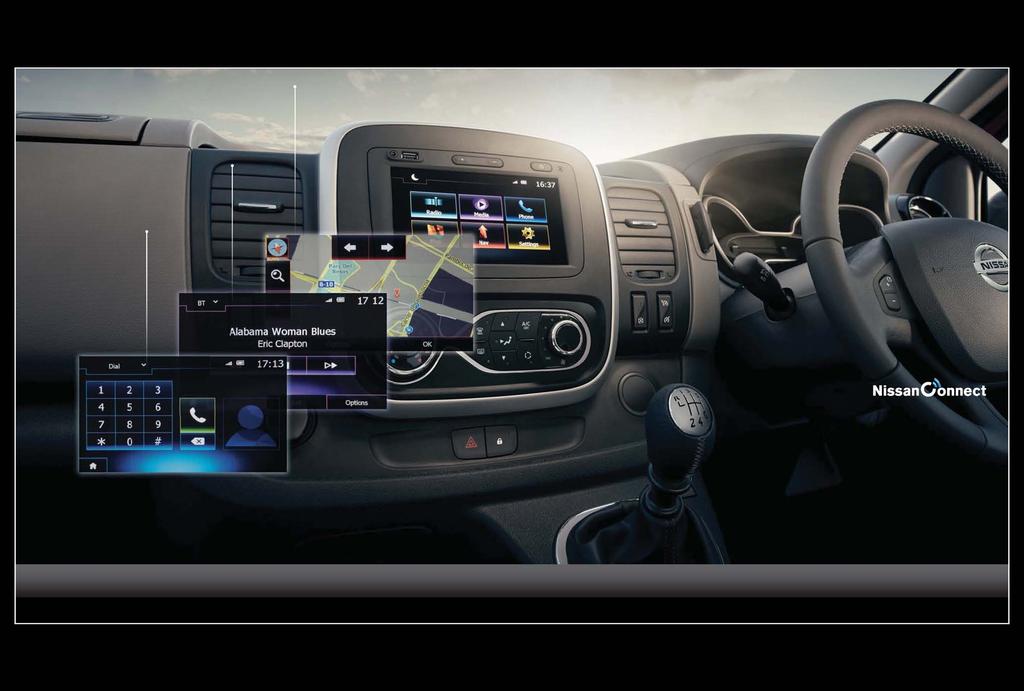 Navigate anywhere like a local, with clear images, voice guidance. Traffic info helps you steer clear of delays. Make your NV300 an entertainment and communication centre.