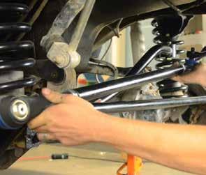 Keep in mind that you are looking for 0 toe when finished. 18 Loosely install the drag-link into the pitman arm and tie-rod.