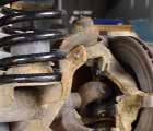 6 Remove the sway bar links and