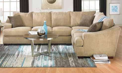 compare ours to bernhardt at $6880 $1995 Room-size chaise sectional
