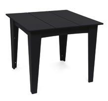 alfresco square & round table black: color code BL cloud: color code CW square 30 &