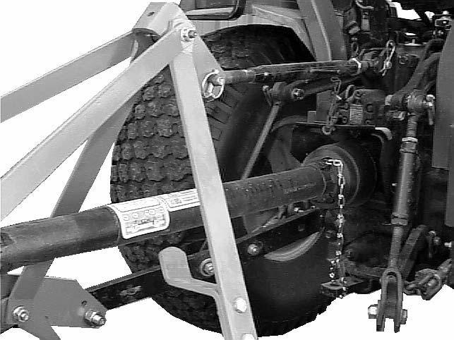 4. To raise rear of mower, move caster adjustment spacers under rear caster arms. 5. To raise front of mower, move spacers under front caster wheel arms.