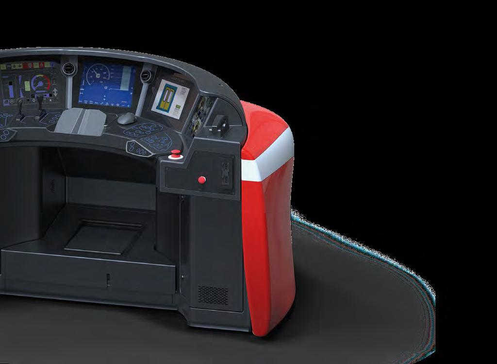 DRIVER DESKS FOR RAIL VEHICLES IntelliDesk The smart driver desk concept IntelliDesk is an innovative communications and wiring concept for system integration inside a driver desk.