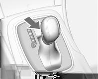 Driving and operating 145 Automatic transmission Selector lever The automatic transmission permits automatic gearshifting (automatic mode) or manual gearshifting (manual mode).