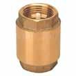 BRASS SPRING CHECK VALVe MAINTENANCE-FREE OPERATION 200 PSI STAINLESS STEEL SPRING LOADED 5 PSI TO OPEN USED TO PREVENT THE BACKFLOW OF FLUIDS CAST BRASS iwbspv08 iwbspv12