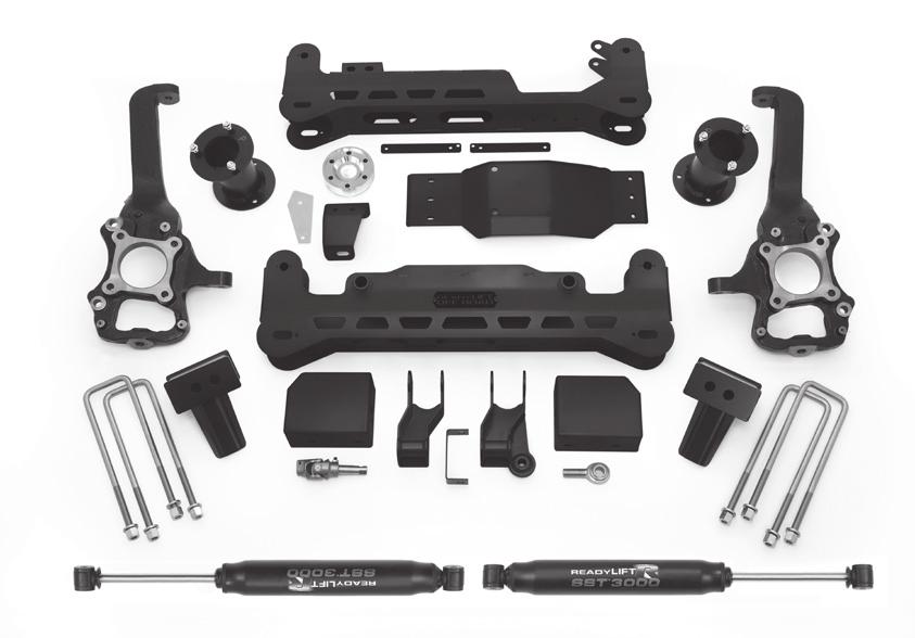 5" Off Road Lift Kit includes custom wound coil springs engineered to provide an incredibly great ride while also enchancing off road driving performance. Additionally we provide a 1.