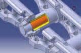 Pump coupling A polymer material is used
