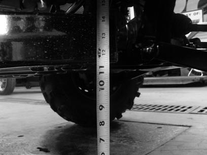 Individual vehicles can vary significantly in weight so it is important to check the ride height when you first install your shocks.