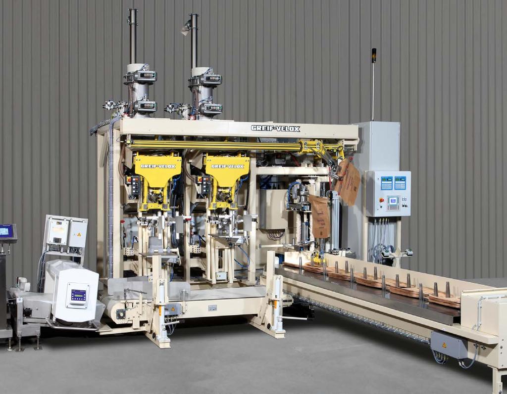 Valve Bag Filling Systems Filling Systems of Greif-Velox an all-round clean package Liquid Filling Solid and Liquid Filling Solid and Liquid Filling Solid and Liquid Filling Solid and Liquid Filling