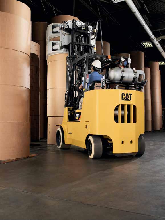confined and high lift environment Maximum efficiency and smooth transport of loads Ideal Applications