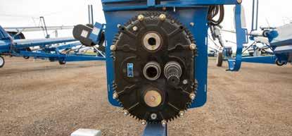Swing Away Augers feature quick and easy access to its gearboxes and u-joints as well as the ability to reverse the auger for complete
