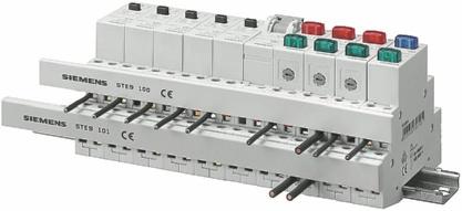 BETA Switching Siemens AG 2008 5TE9 busbars Overview Siemens has developed a rail-mounting concept which makes the linking of switching devices just as easy as that of miniature circuit breakers.