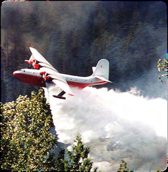 fire fighting by Dan McIvor in 1959 Two remain in service today with