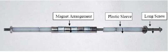 If the diameter of the magnet is other than specified above, adjust the diameter of the plastic cylinder accordingly. 4.