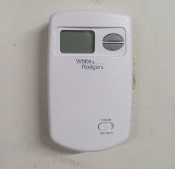 Turn on the thermostat and set your temperature. Turn to off in the summer time or when not in use. 7.