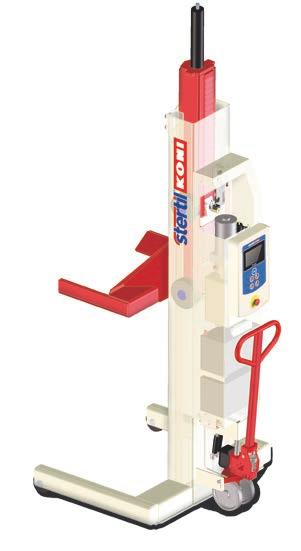Wireless mobile column lifts with ebright Smart Control System TOUCH SCREEN WIRELESS Superior control for cabled version Both the wireless and the cabled Superior column lifts are equipped with a