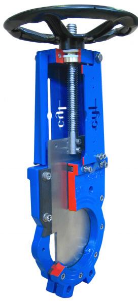 BI-DIRECTIONAL KNIFE GATE VALVE KGV-XD SEMI LUGGED WITH RISING STEM & HANDWHEEL KGV-XD SEMI LUGGED WITH D/A PNEUMATIC ACTUATOR