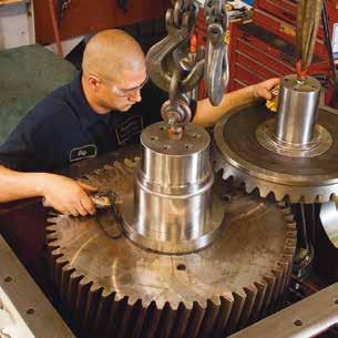 Class time is balanced with extensive hands-on training and tours of Timken facilities.