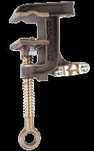 Tower & Flat-Face Grounding Clamps C6002232 Bronze body, Drilled for 5
