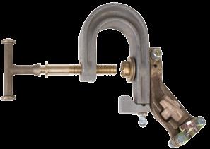 Tower & Flat-Face Grounding Clamps ELECTRICAL RATINGS G33631 Bronze body,
