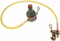 yellow jacket o Bronze ground clamp T6000466 Fault current rating for each set: 10,000 amps for 10 cycles C6000729 15kV set 4 lb./1.80 kg. T6002131 25 & 35kV small interface set 6 lb./2.7 kg.