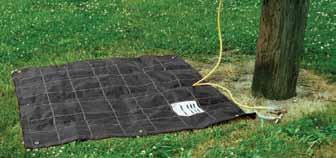Protective Ground Grids are attached to the vehicle (for example) at locations where workers could contact the vehicle This extends the equipotential area around the vehicle