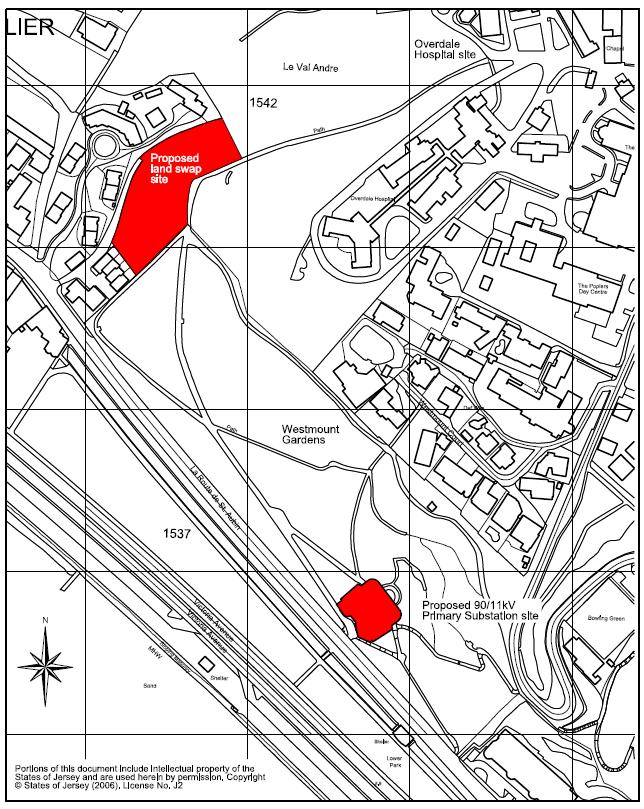 Appendix 1 Substation site and proposed land swap site