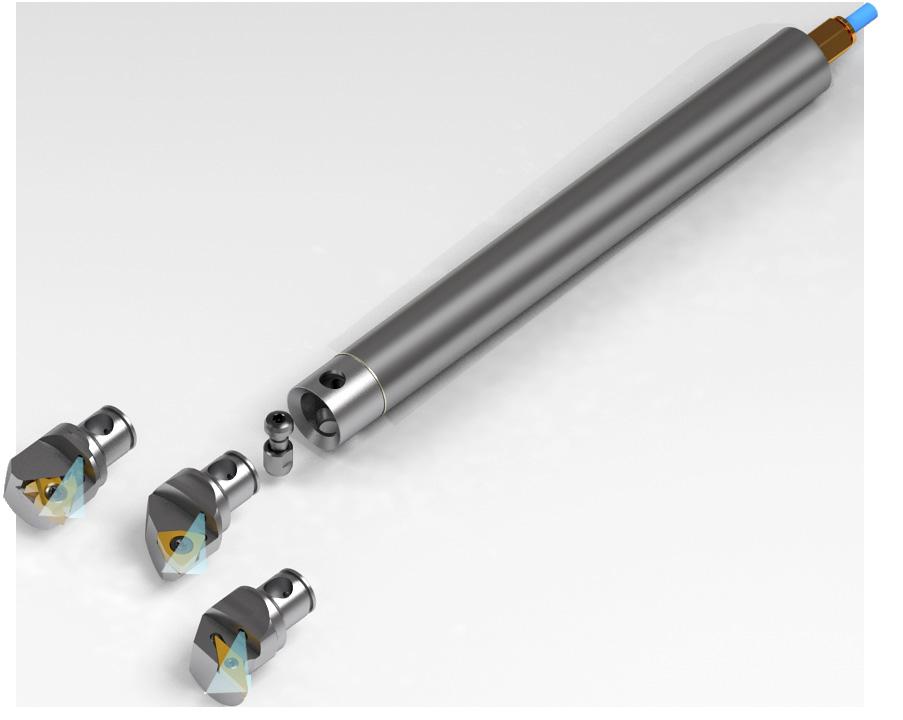 High Performance Carbide Bars QUICK - SIMPLE - PRECISE - RIGI 1 Mounting The cylindrical body and the taper ed shoulder of the Quick Change Head fits precisely in to the boring bar body housing.