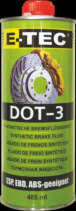 Brake Fluid DOT-3M is universal brake fluid produced on the basis of poly-glycol esters combined with