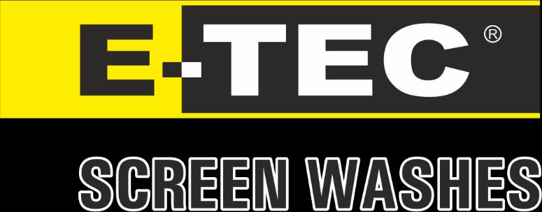 Screen washes E-TEC are high quality German products designed