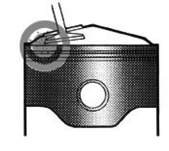 As illustrated below, in the free-running engine with the crankshaft still moving, there is enough clearance between the valve and piston, even if the cam stops with a valve fully open.