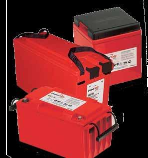 Locomotive Start Batteries PowerSafe LMS PowerSafe LMUD Capacity range: