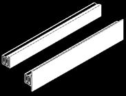 slide rail is recommended for