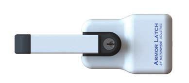 adjustability. For Keyed-Alike Latches add -KA to the end of any part number Shown with White Cover Plate!