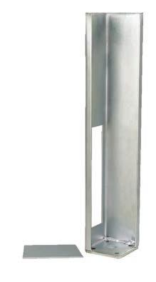 NW4000-5 4 5/8" x 20" Zinc plated steel NW4000-5SS 4 5/8" x 20" Stainless