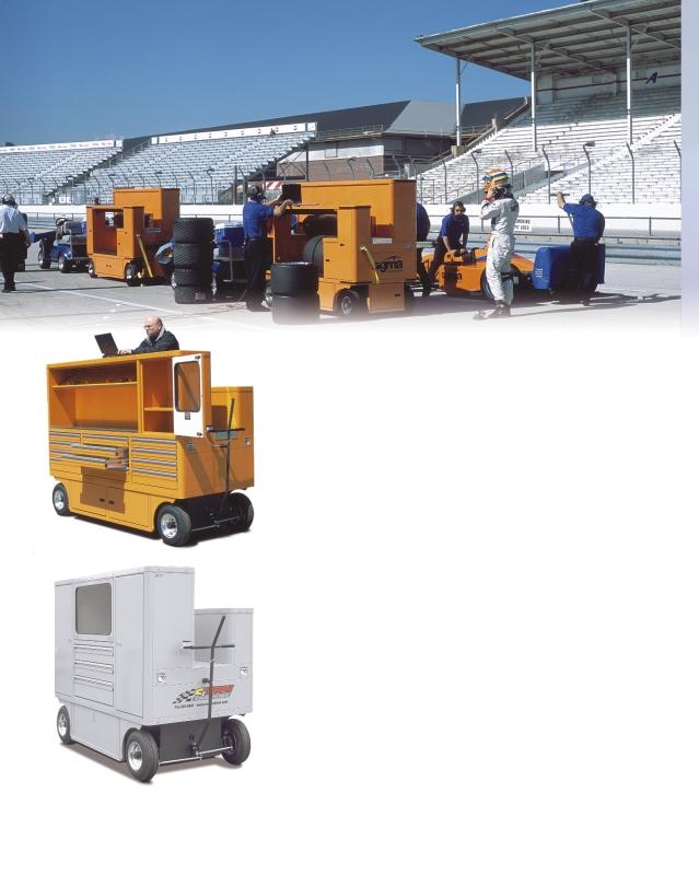 Observation Carts Custom Observation Carts for a Toyota Atlantic Team.