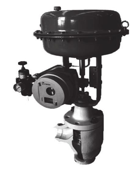 62 Metso control valve sizing coefficients SERIES AM ANGLE PATTERN CONTROL VALVES, BALANCED OMEGA TRIM, EQUAL PERCENTAGE (Nelprof code AM-BAL-EQ) Series GB globe-cage guided, balanced trim globe