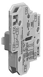 Side Mounted Top Mounted NM Sizes 00 I Sizes K The auxiliary contacts listed on this page are designed for installation on Freedom Series starters and contactors.