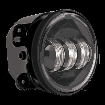 MODEL 6145 4" ROUND LED FOG LIGHT Intended for pre-2013 Jeeps Does not address PWM found in 2014 & newer model year Jeeps Available in black or chrome bezel Designed exclusively for Jeeps!